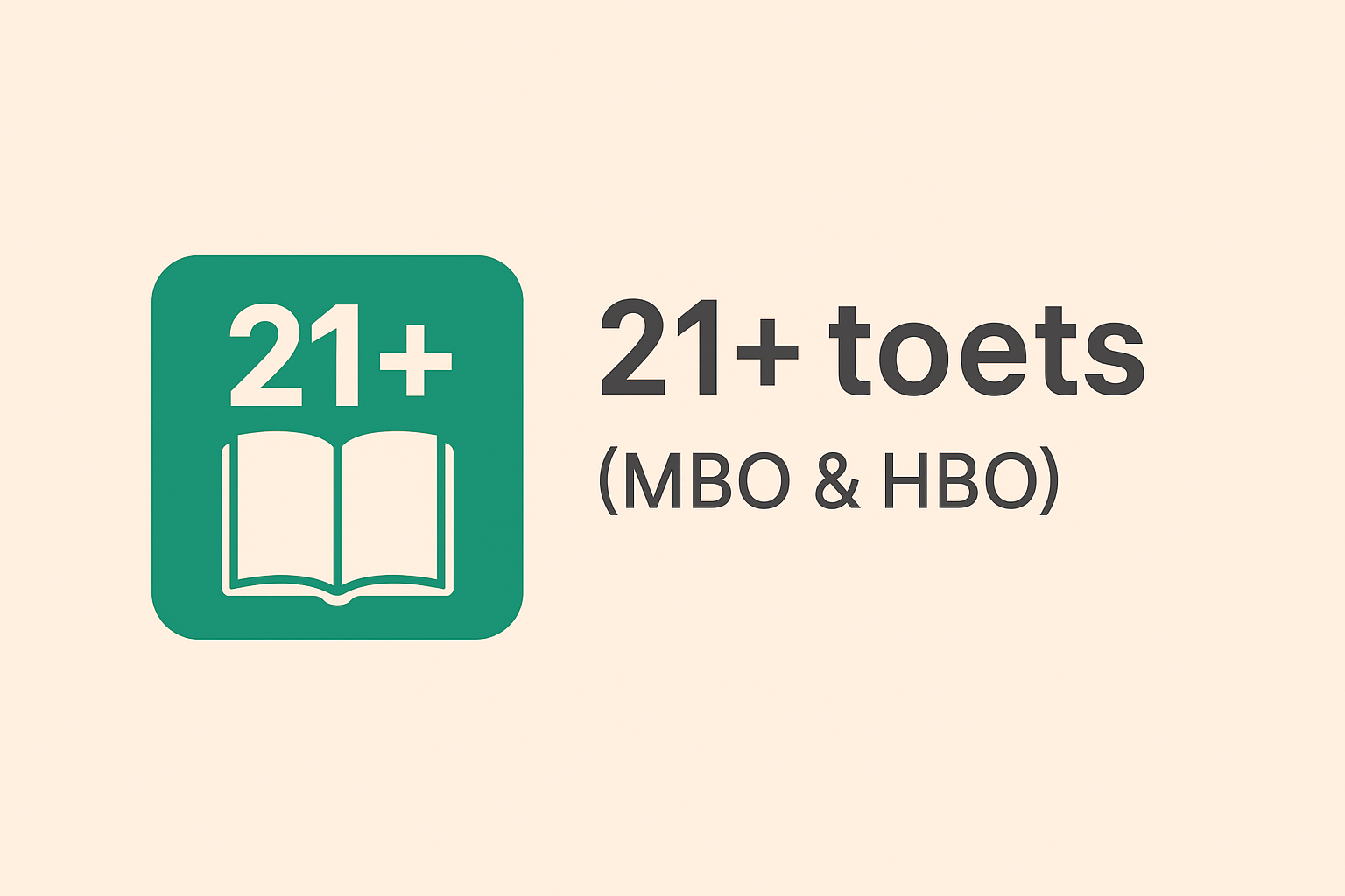 21 plus toets oefenen